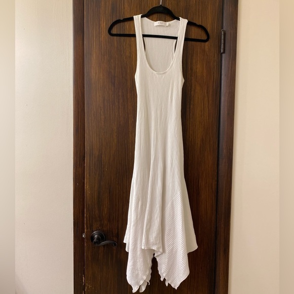 A.L.C. White Bea Ribbed Dress (SD1) - Picture 8 of 8